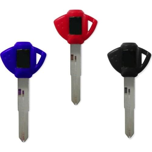 Motorcycle Accessories Blank Key Uncut Blade Embryo keys For Suzuki GSXR600 750 1000 SV650 K1 K2 K3 K4 K5 K6 K7 K8 K9 K11 VStrom