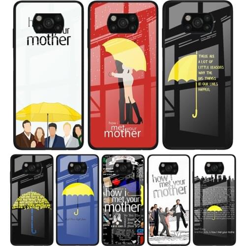 How I Met Your Mother for Xiaomi Poco X3 NFC F3 M2 F3 F2 X2 X3 Pro Redmi Note 8 9 10 Pro 8T 9T 9S Tempered Glass Phone Case