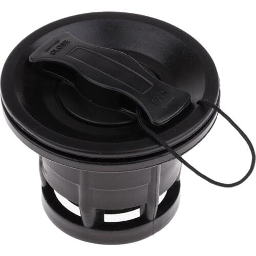 Black Double Seal Air Nozzle Valve For Inflatable