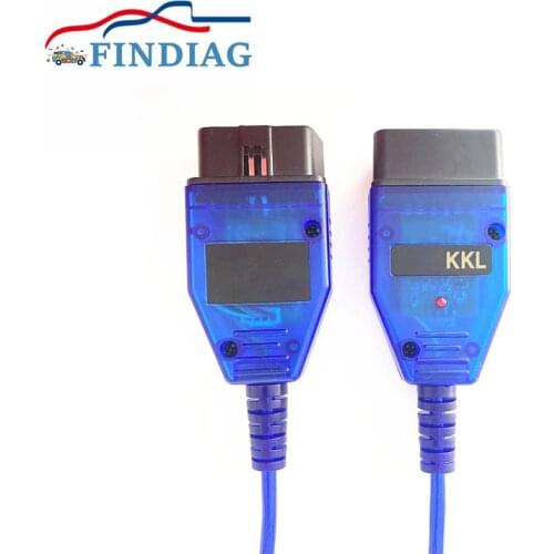 ECU Check Device Support For VW For Audi for Skoda For Seat 409 USB Cable With CH340 Chip Scan Tool OBD2 16PIN For VAG 409 KKL