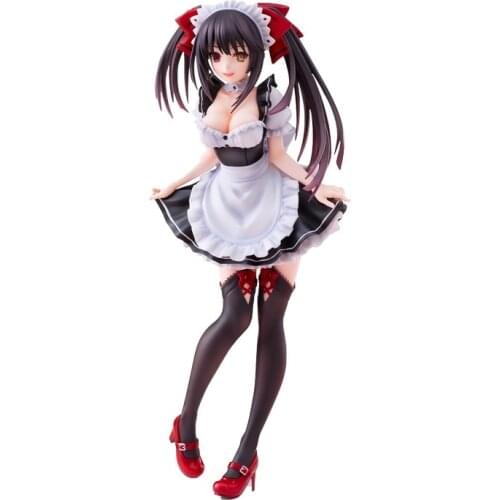 Tokisaki Kurumi Action Figures Date A Live Anime Peripheral Collectible Model Hand-Made PVC Desktop Ornaments Toy Gift In Stock