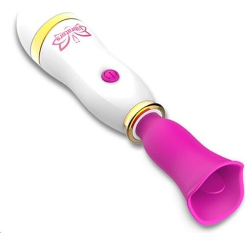 Orgasm Product Tongue Licking Vibrator Vagina Clitoris Stimulator G-spot Dildo Female Sex Toys for Women Kiss Dildo Vibrator