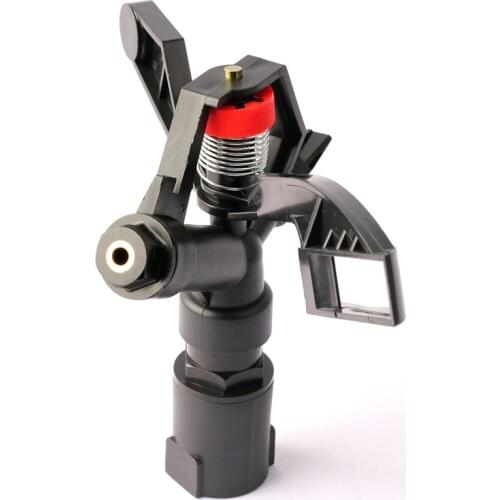 G 1'' Female Thread Garden Double Nozzle Rotating Sprinklers 360 Degree Automatic Spray Garden Irrigation Lawn Watering Emitter