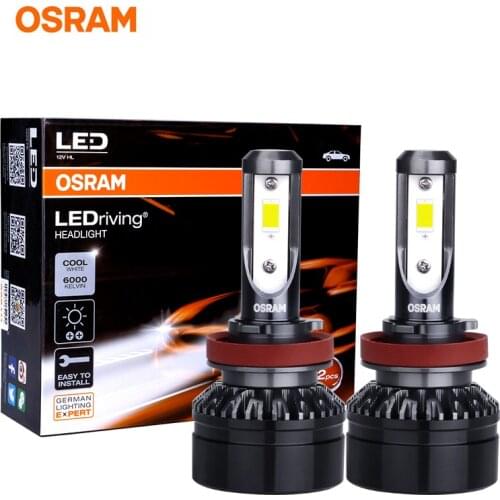 OSRAM H7 led HB3 HB4 9005 9006 automotivo bulb 12v 6000K auto light car LED light h1 9012 HIR2 HB2 H11 h4 led Headlight fog lamp