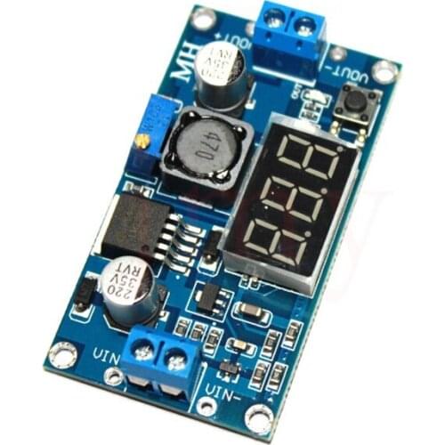 LM2596 DC-DC Step Down Module DC DC Adjustable Voltage Regulator LED Voltmeter 4.0~40V To 1.25-37V Buck Adapter Power Supply