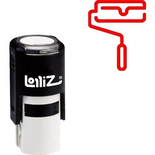 LolliZ Brush 2 Self-Inking Rubber Stamp - Modern Symbol Series