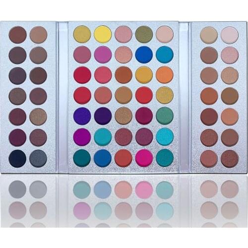 63 Colors Natural Matte Shimmer High Gloss Eyeshadow Waterproof Long Lasting Palette Nude Eyeshadow Makeup Beauty Cosmetic