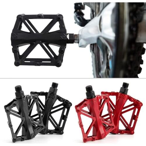 Mountain Bike Pedal Non-Slip Lightweight Aluminum Alloy Anti-slip Bicycle Cycling Platform Cycle Pedal For BMX 9/16 Accessories
