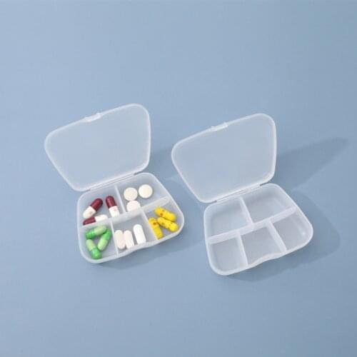 Pill Organizer Small Pill Box Storage Container Medicine Pills Box Plastic Day Drug Pill Case For Tablets Traveling Pillbox