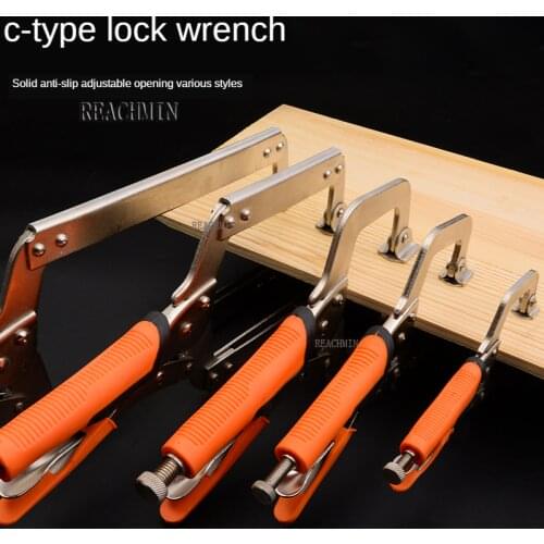 Face Clamp for Woodworking 6/9/11/14/18-inch Table Vise Grip Tool Cabinets Locking C Clamps