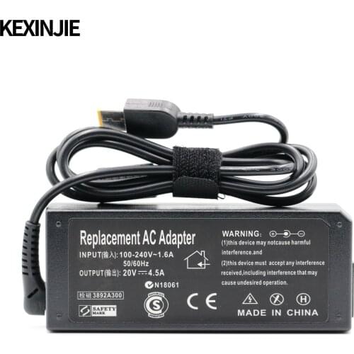 Adapter Charger for Lenovo ThinkPad 20V 4.5A 90W AC Adapter Battery Charger Power Supply For Lenovo ThinkPad dropshipping