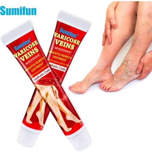 1pc 100% Original Varicose Vein Ointment Red Blood Streak Bloodshot Repair Vein Cream Anti-swelling Pain Relief Plaster Skin Oil