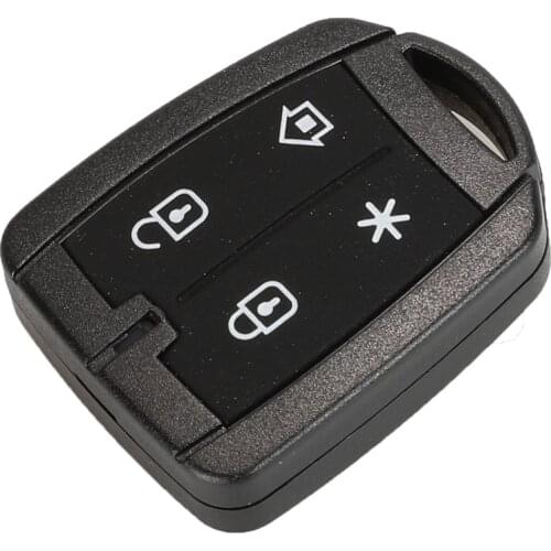 10pcs jingyuqin Remote Car Key Shell For Positron Alarm System Key Fob Replacement Car-Styling 4 Buttons Blank Key Case