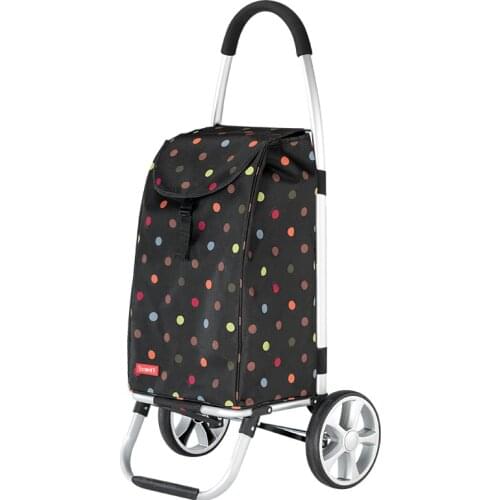 Aluminum Alloy Foldable Shopping Cart Six Wheels Climbing Trolly With High Quality Waterproof Shopping Bag Trolley