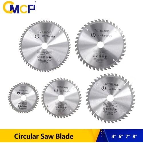 1pc 4"6"7"8" Inch Circular Saw Blade Tungsten Carbide Saw Blade For Wood TCT Woodworking Cutting Disc