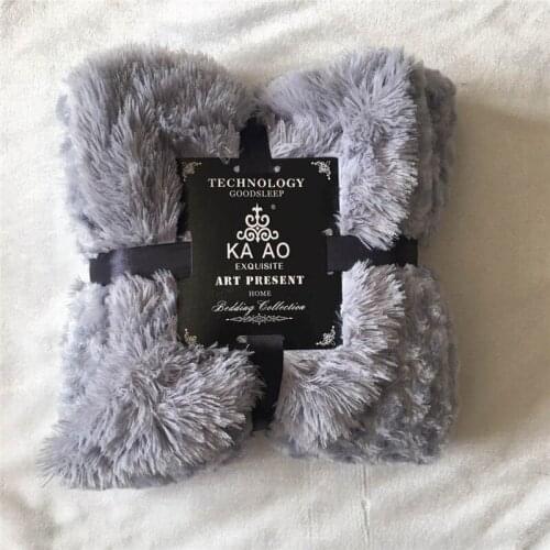 Long Plush Home Bedding Warm Blanket Student Dormitory Cover Kids Newborn Sleeping Quilt Comforter