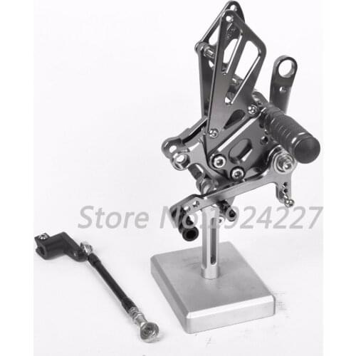 For APRILIA RSV4 2009-2016 CNC Aluminum Foot Pegs Rearsets Rear Sets Brake Shift Motorcycle Adjustable 2010 2012 High-quality
