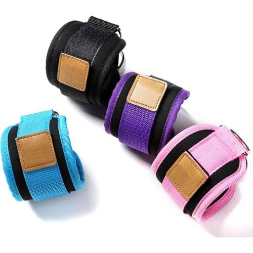 Resistance Bands with Ankle Straps Cuff with Cable for Attachment Booty Butt Thigh Leg Pulley Strap Lifting Fitness Exercise