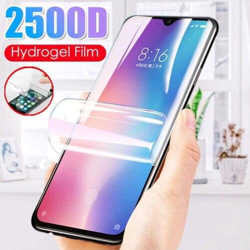 Hydrogel Film For Xiaomi Mi A3 A2 Lite A1 Max 2 3 Mix 2 2S 3 Protective For Xiaomi Poco X3 NFC M2 F2 Pro M3 F1