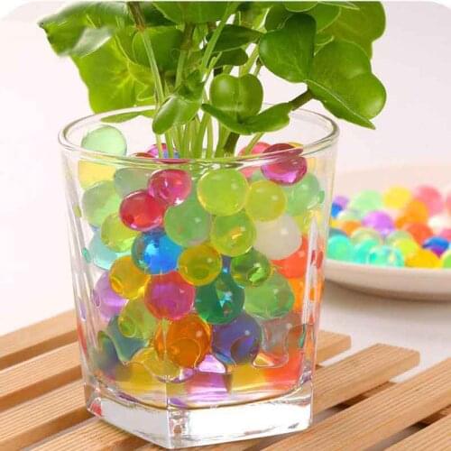 Hydrogel Crystal Beads Water Crystal Soil Jelly Beads Magic Ball Orbiz Gun Water Beads Water Paintball Pearl Shaped Mud Polymer