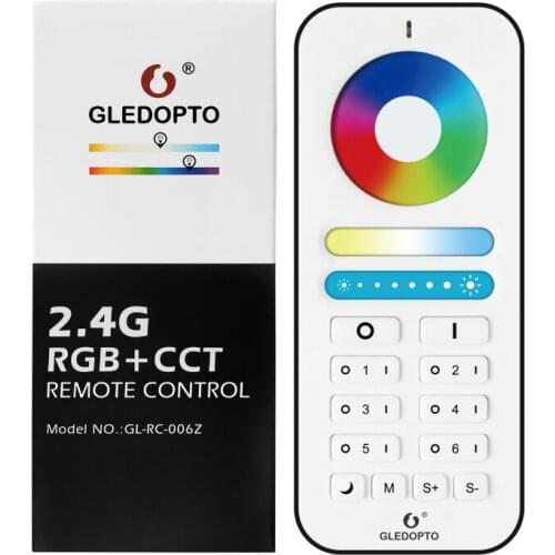 GLEDOPTO 2.4G RF Signal Pro Remote Control Suitable For All GLEDOPTO Pro Electronics Smart Home Smart Remote Controller
