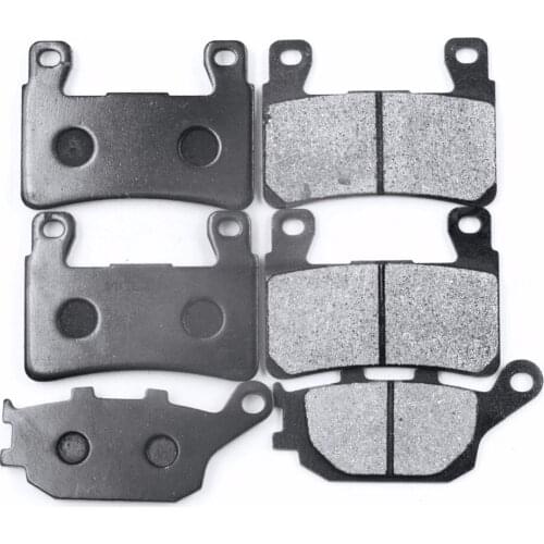 Front+Rear Brake Pads Set Fit For Honda CB400 SF Superfour V-tec SF4,F,S5 NC39 2004-2005 CB600 CBR600 CB1300