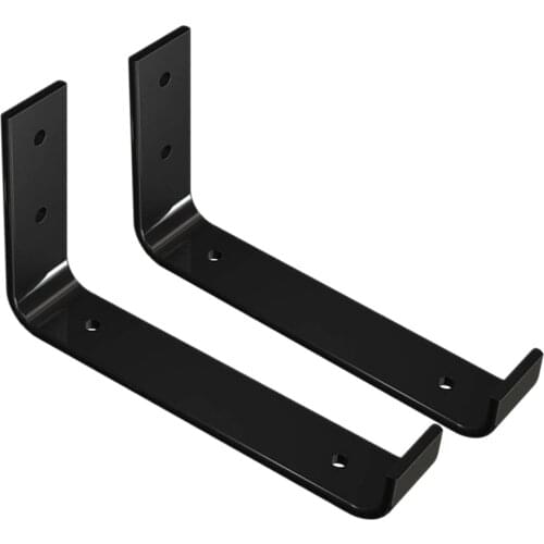 2pcs/set Metal Shelf Brackets for Shelves Support Decorative Wall Mount