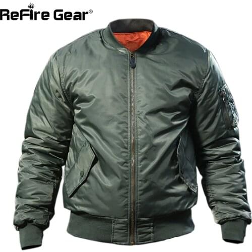 MA1 Army Air Force Fly Pilot Jacket Military Airborne Flight Tactical Bomber Jacket Men Winter Warm Aviator Motorcycle Down Coat