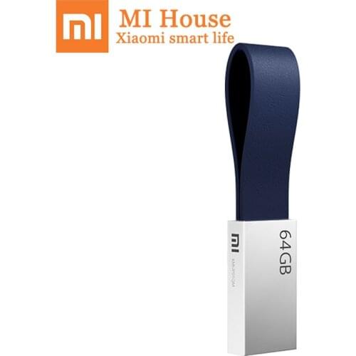 Original Xiaomi U Disk 64GB USB3.0 High-speed Transmission Compact Size Lanyard Design Easy To Carry Metal Body