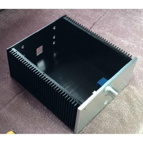 240*120*271MM All-aluminum Power Amplifier Chassis Small Circuit Case DIY 2412B Power Supply Box Power Amplifier Enclosure