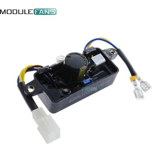 Voltage Regulator Rectifier Single Phase AVR For 2KW 3KW Gasoline Generator Electric Start