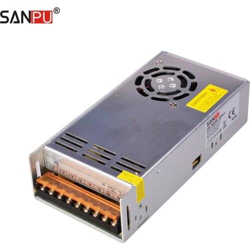 SANPU SMPS 600W 12V Universal Power Supply Unit 50A AC-DC 12Volt LED Driver Transformer 12VDC Constant Voltage 12 V High Quality