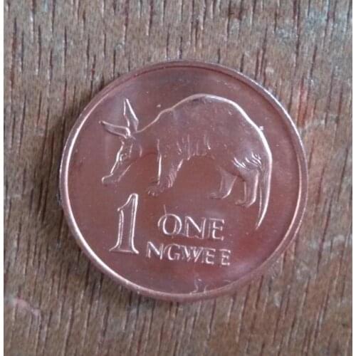 Zambia 1 Egwee Africa Coins Old Original Infrequent Coin Commemorative Edition 100% Real Random Year