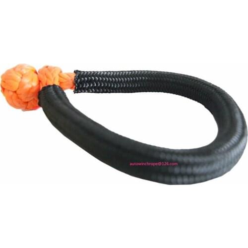 10mm*150mm UHMWPE Soft Shackle,Rope Shackle for Offroad Parts,ATV Winch Shackle