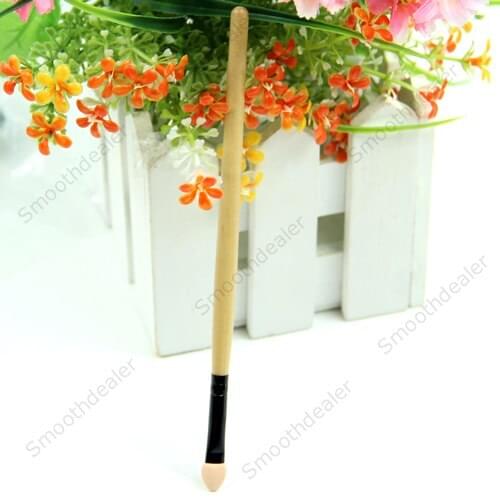 5pcs/lot Bamboo Handle Eye Shadow Makeup Brush Cosmetic Sponge Applicator Tool