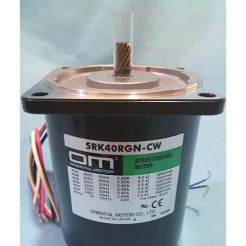 5RK40RGN-CW motor new original Japanese Oriental OM