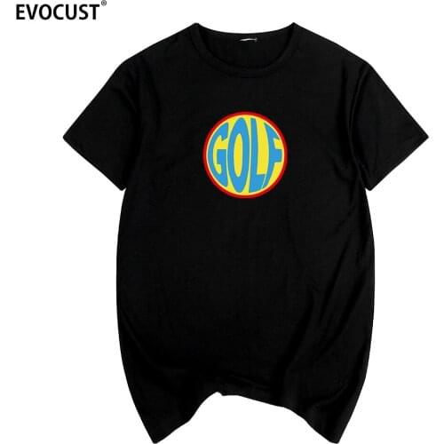 Golf Wang Flower Le Fleur Tyler The Creator logo T-shirt Cotton Men T shirt New TEE TSHIRT Womens