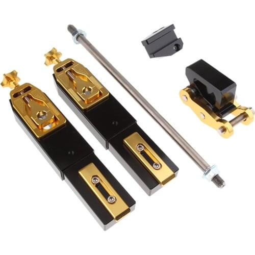 2xSwingarm Extensions Kit, Swingarm/Frame Extension Durability Fit for Honda GROM MSX125