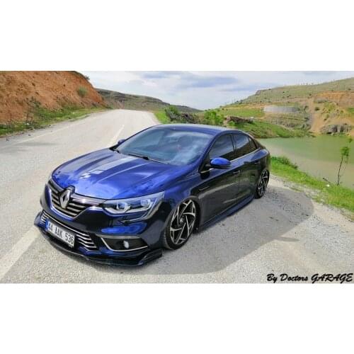 Renault Megane 4 Front Bumper Attachment 2016 2017 2018 2019 2020 Lip Splitter Diffuser Lip Body Car Styling Auto Accessory