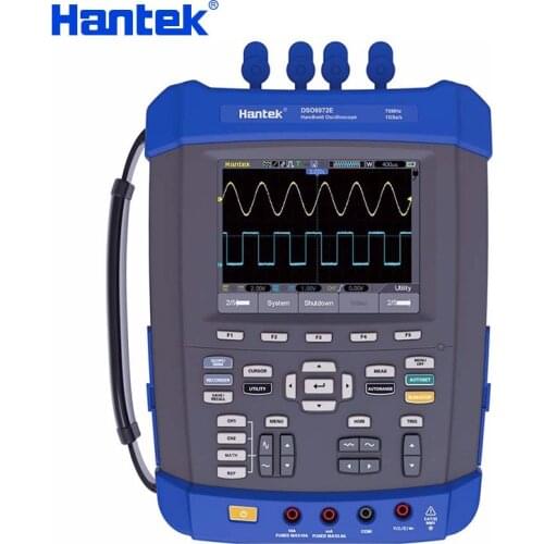 Hantek DSO8202E 6 in 1 200MHz oscilloscope bandwidth 1GS/s sample rate 5.6 inch TFT Color LCD Display 2CH handheld oscilloscope