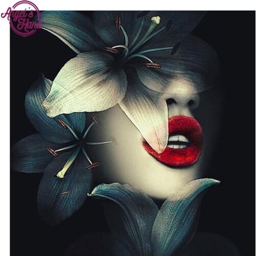 Full,Diamond Embroidery beauty flower,5D,Diamond Painting,Cross Stitch,3D,Diamond Mosaic,Needlework,Crafts,Christmas,Gift