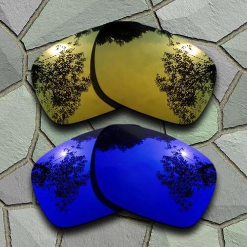 Violet Blue&Yellow Golden Sunglasses Polarized Replacement Lenses for Oakley Holbrook