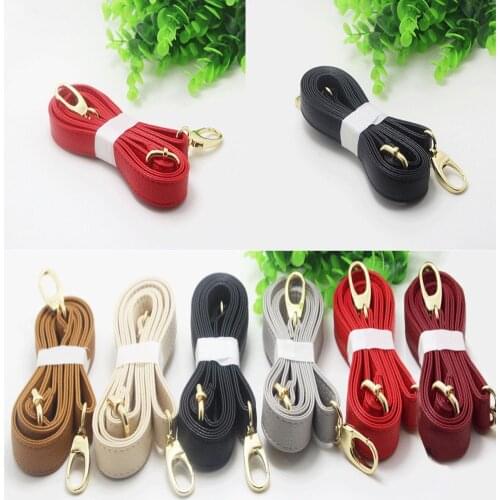 140cm Long PU Leather Shoulder Bag Strap Adjustable Handles DIY Replacement Purse Handle for Handbag Belts Strap Bag Accessories