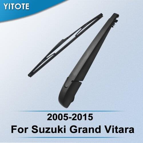 YITOTE Rear Wiper & Arm for Suzuki Grand Vitara 2005 2006 2007 2008 2009 2010 2011 2012 2013 2014 2015 2016 2017
