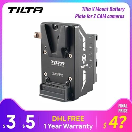 Tilta V Mount Battery Plate for Z CAM cameras Sony L Series to V-Mount Adapter Battery Plate Type I Tiltaing Gray TA-ABP-G
