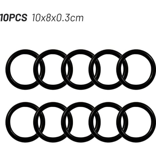 O-Ring 10x 8x 0.3cm For Karcher Lance Hose Nozzle Spare O-Ring Seal 28809900 Rubber O-Ring Pressure Washers FOR K2 K3 K4 K5 K6