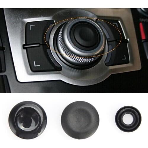 80% Hot Sales!! 3Pcs/Set Knob Joystick Buttons Small Lightweight Portable 8K0998068A Multi-media System Knob Switch Buttons for