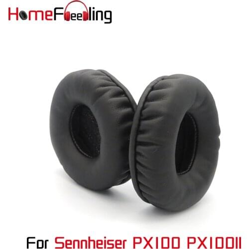 Homefeeling Ear Pads For Sennheiser PX100 PX100II Earpads Round Universal Leahter Repalcement Parts Ear Cushions