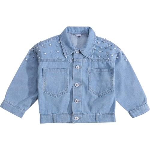 APORAKE Denim Jackets For Girls