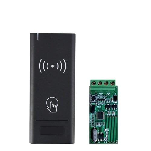 Battery powered 433mhz wireless rfid proximity card reader access control system